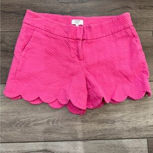 Crown & Ivy Women's High Waist Pink Shorts